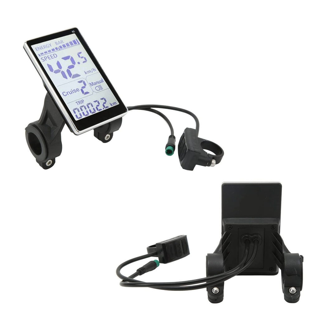 Electric Bike LCD Display, 5 Pin 24V 36V 48V 60V, Waterproof, Universal M5 Panel Screen for Electric Bikes F6803