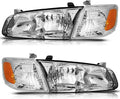 Headlight Assemblies with Amber Reflector Clear Lens Z318670