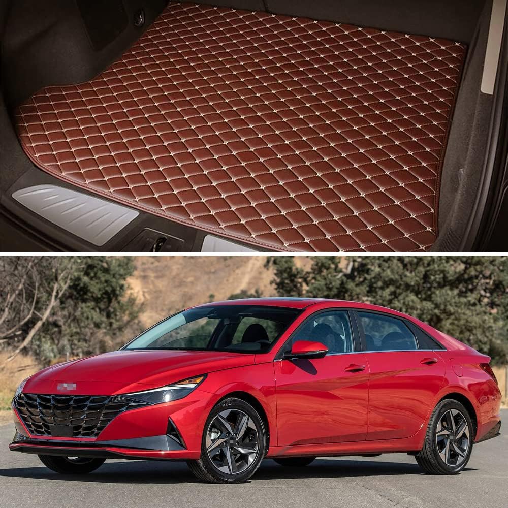 Black with Black line Car Trunk Mat Pack of 2 F698
