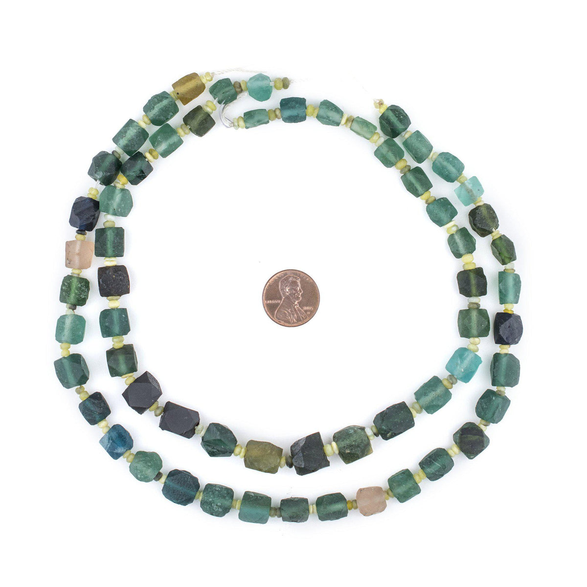 Roman Glass Beads for Jewelry Making H8553