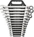 13 Pc. Reversible Ratcheting Combination Wrench Set, SAE W290421