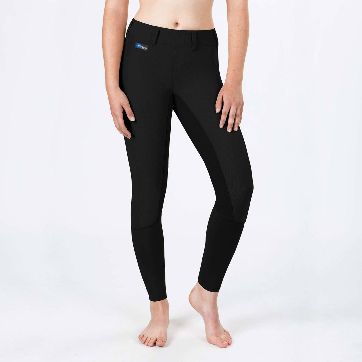 Kids Full Seat Breeches - L / Black B98749