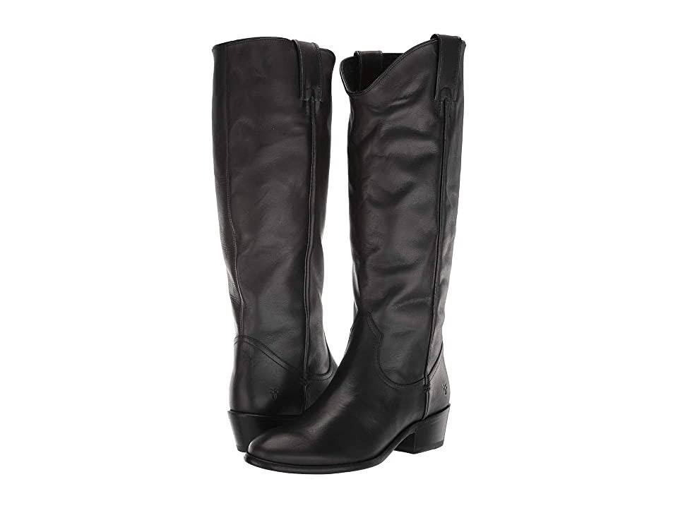 Black Wide Calf Pull On Boots U536