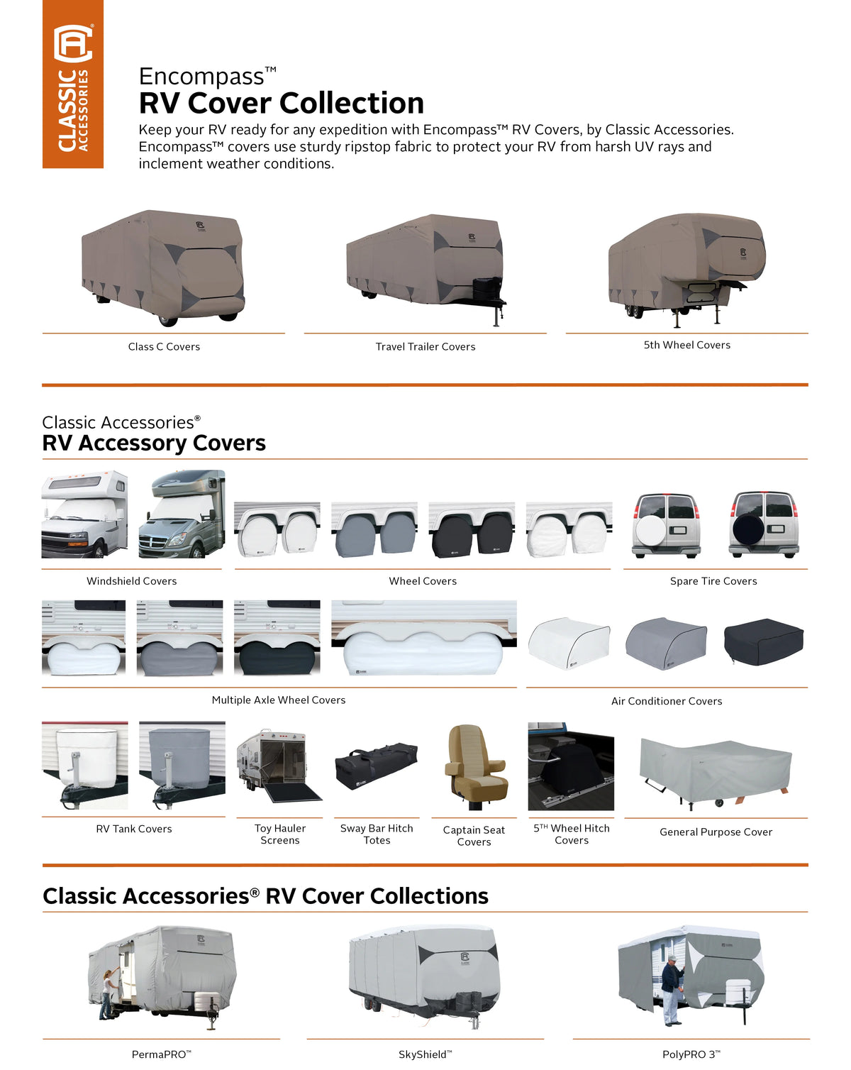5th Wheel Trailer Cover, 37-41 ft N886094