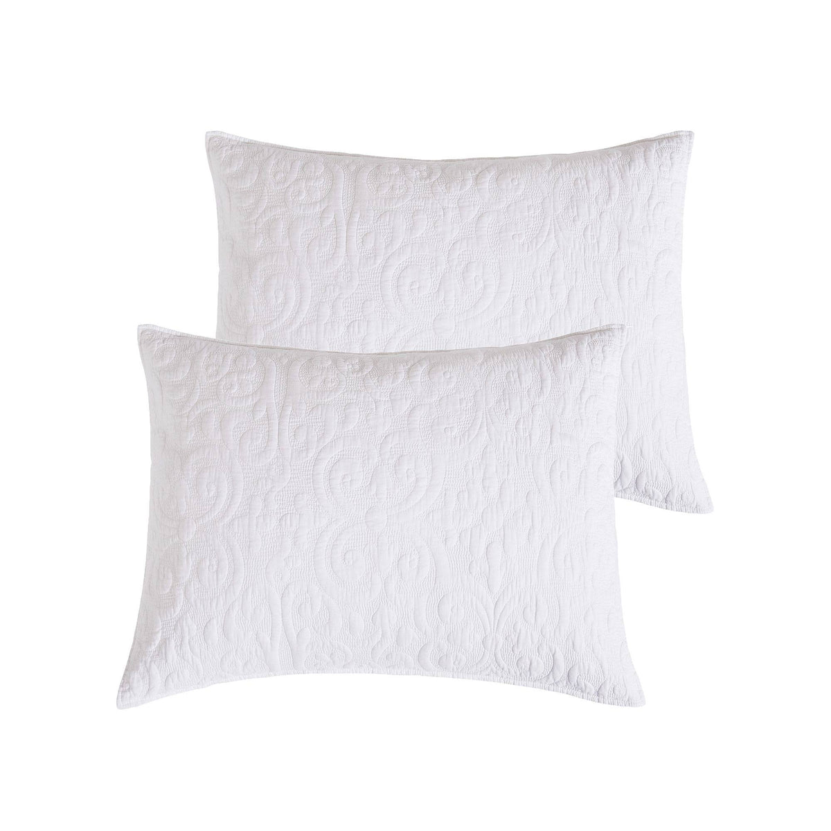 White Reversible King Quilt K9274
