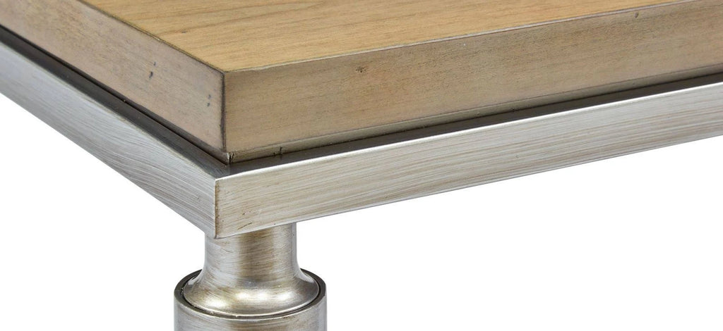 Light Ash Wood Rectangular End Table M1251