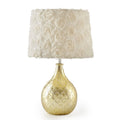 Gold Lamp Base and Shade C698
