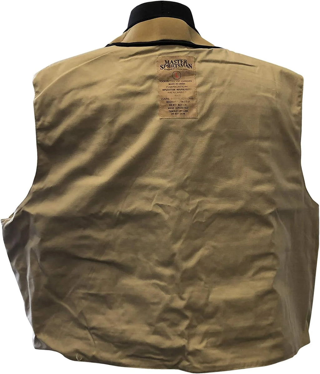 Fishing Gear Vest with 24 Pockets and Neoprene Shoulder A15366