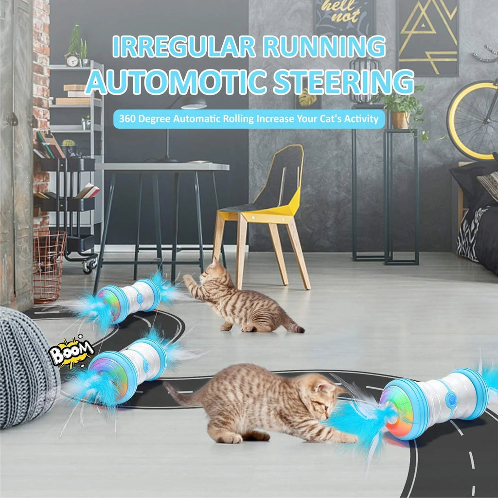 Blue Interactive Cat Toy G860093