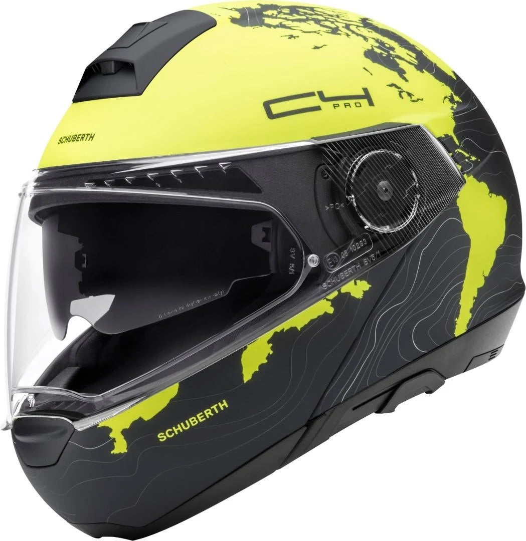Yellow Motorcycle Helmet X2040