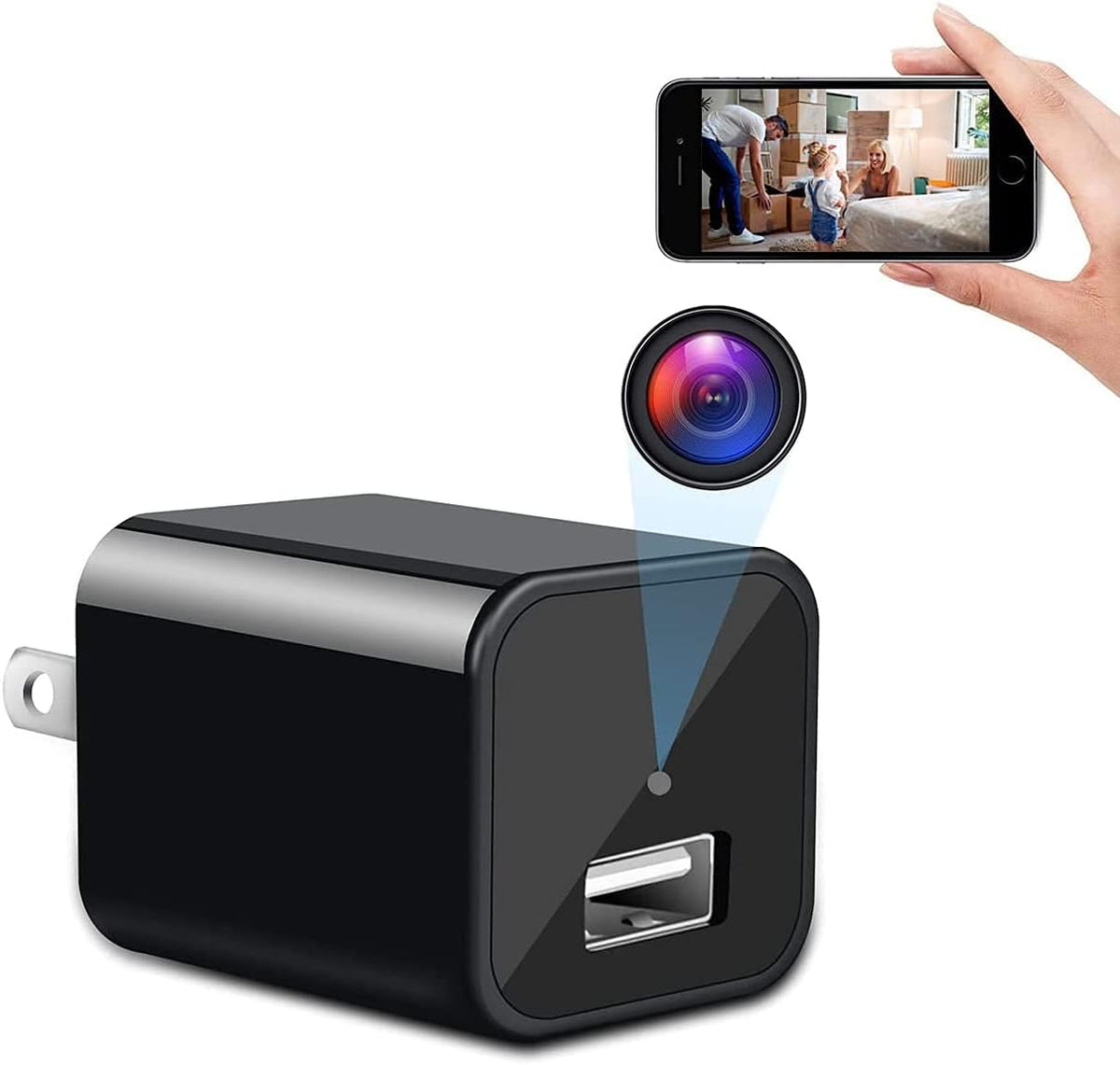 Pack of 2 WiFi Security Cameras with App X826
