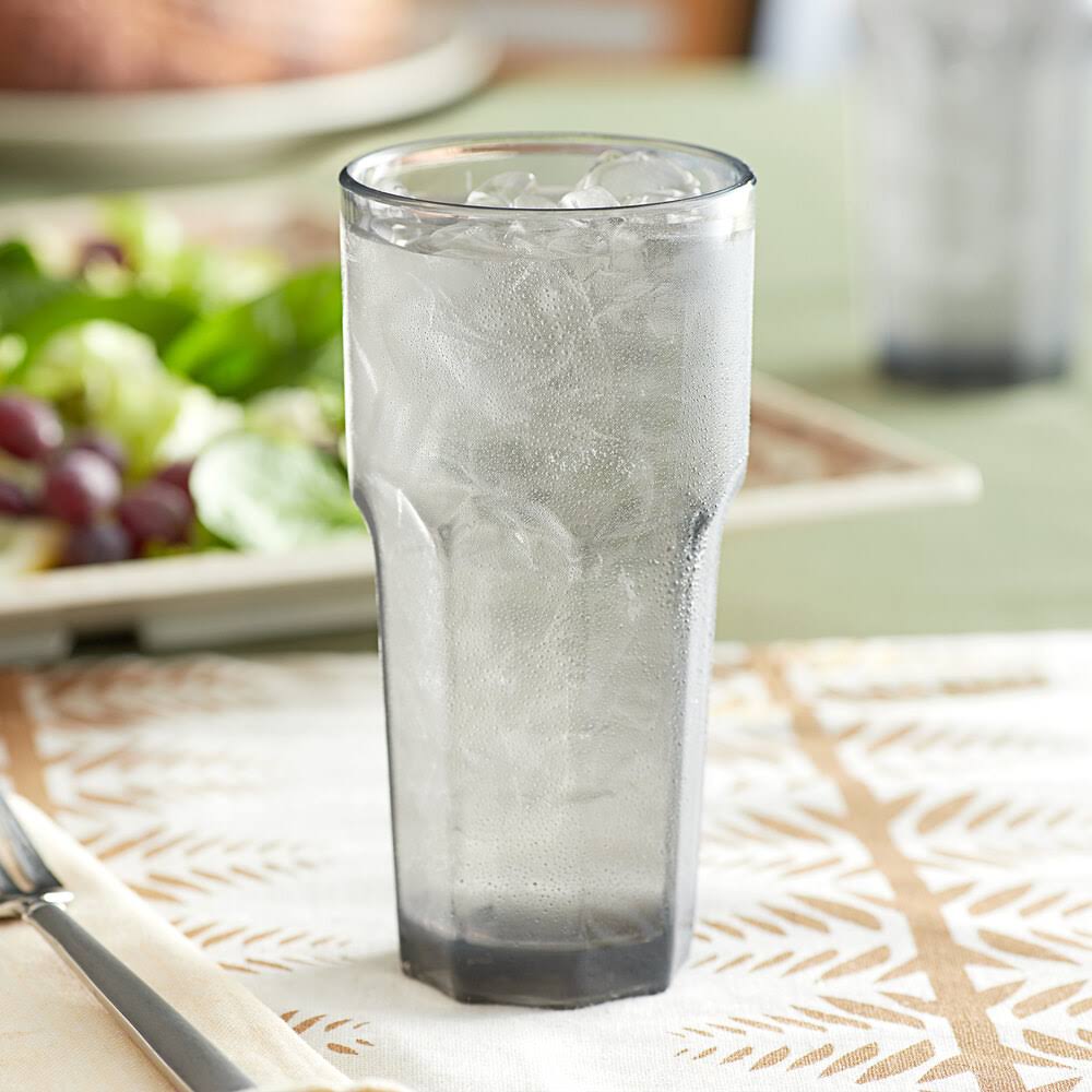 14 oz. Smoke Plastic Tumbler Q21882