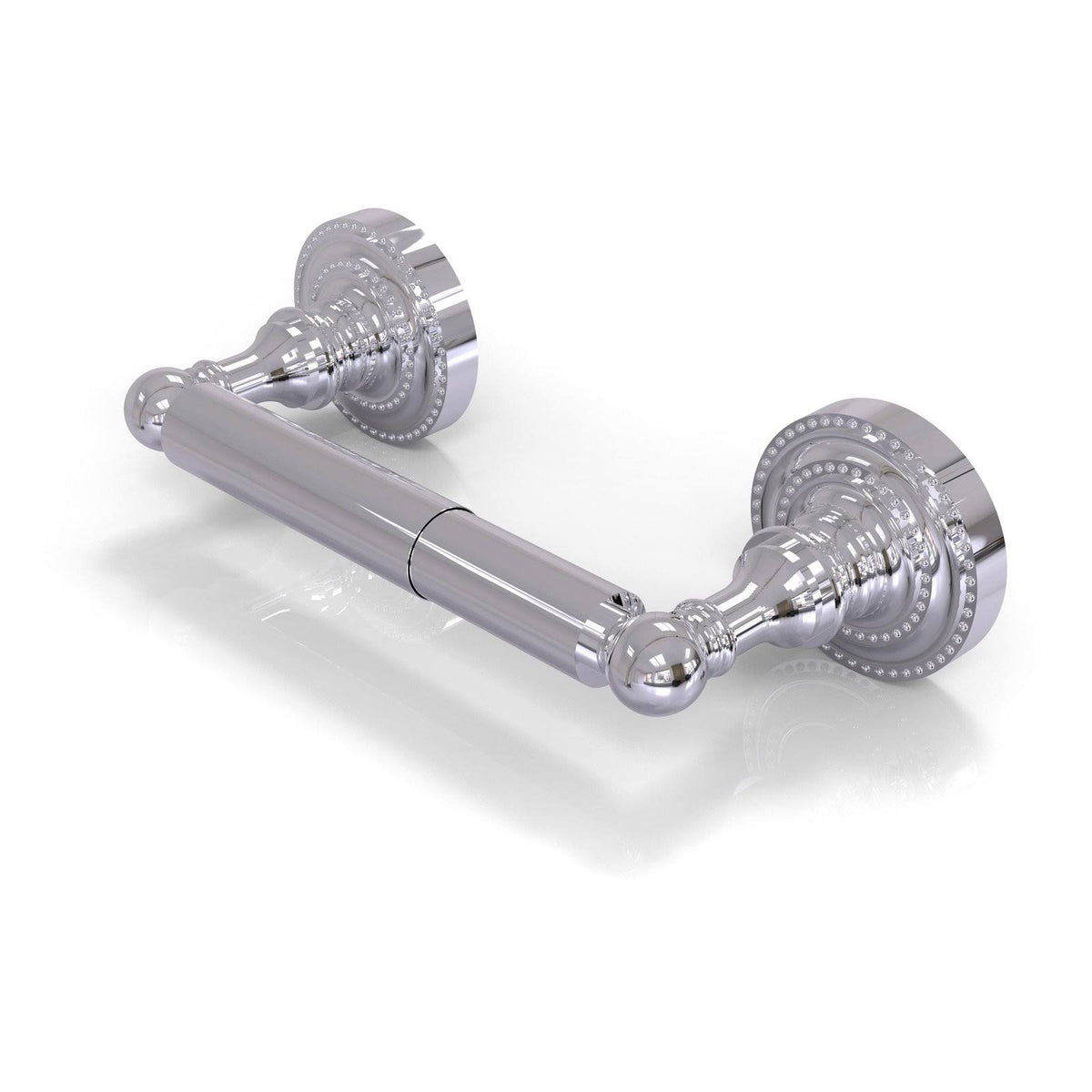 2 Post Polished Chrome Toilet Tissue Holder M809