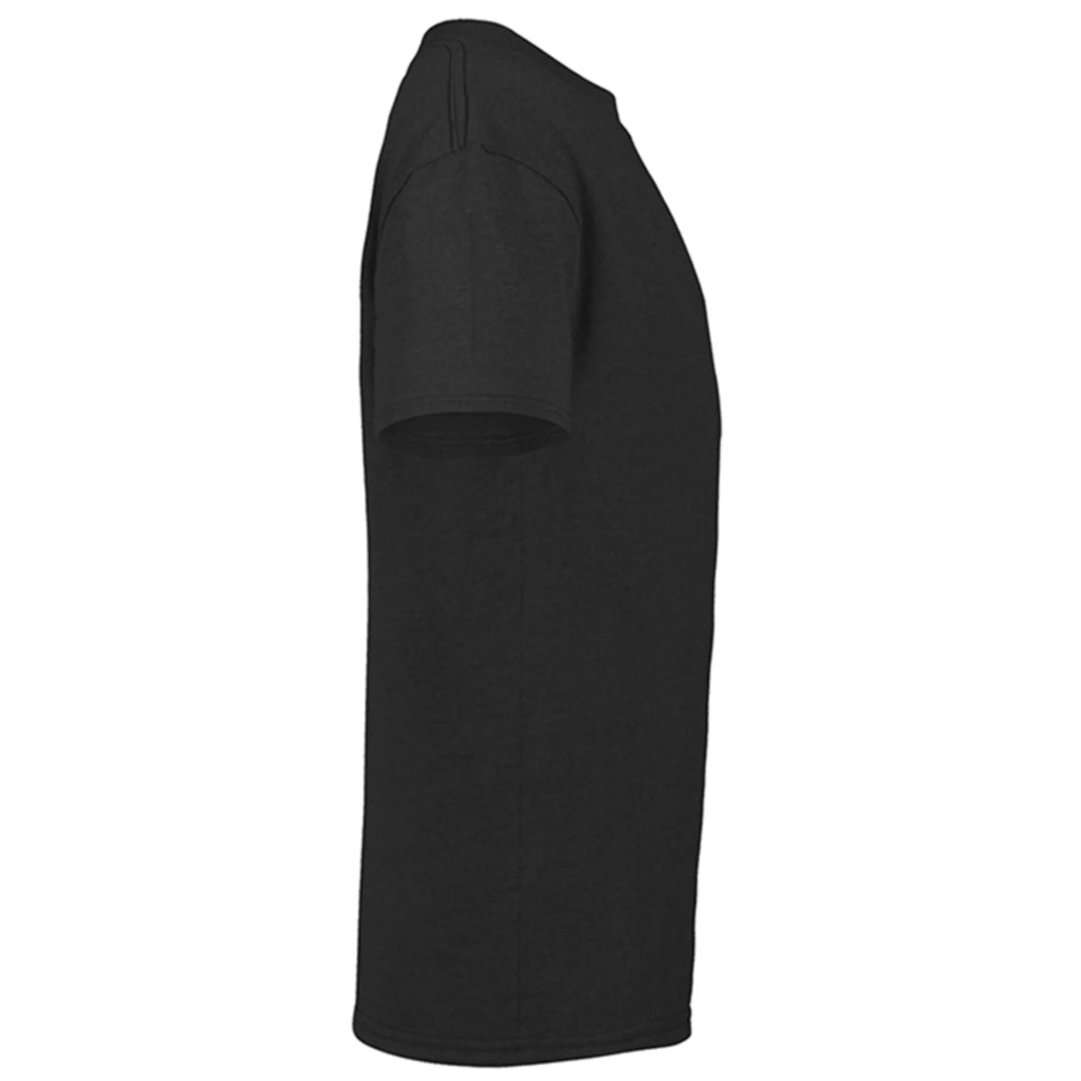 Black Cotton Basketball T-Shirt W8919