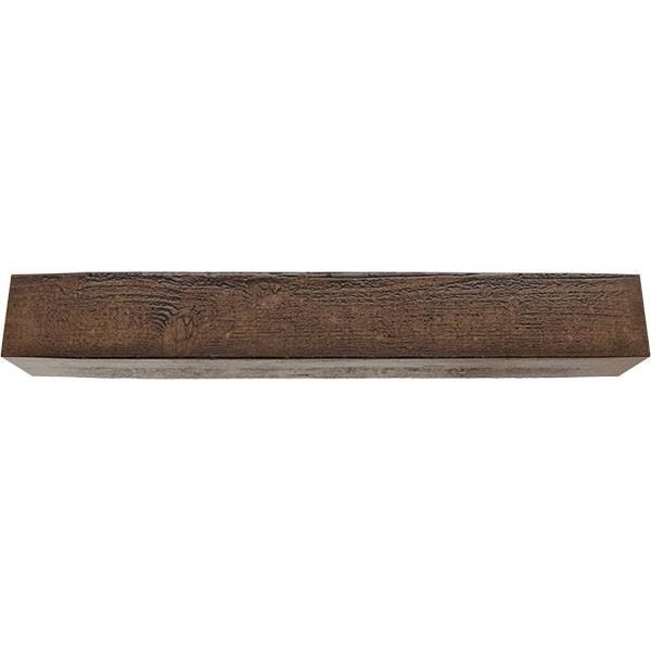 Rough Sawn Faux Wood Fireplace Mantel R828