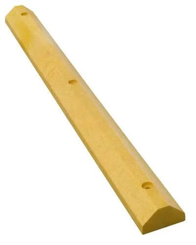 Yellow Recycled Plastic Car Stop 72 in K124450