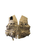 Fishing Gear Vest with 24 Pockets and Neoprene Shoulder A15366