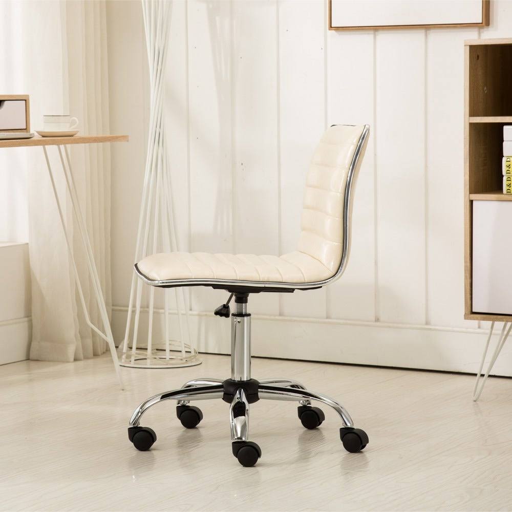 Grey Chrome Office Chair H709172