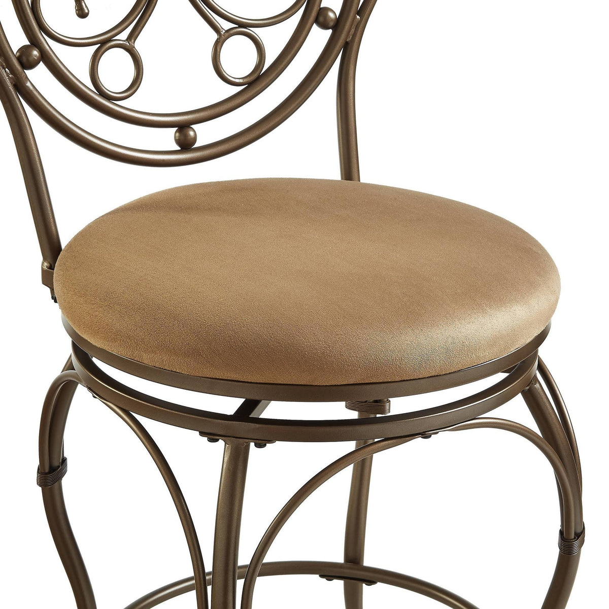 Bronze Counter Height Barstool Z1503