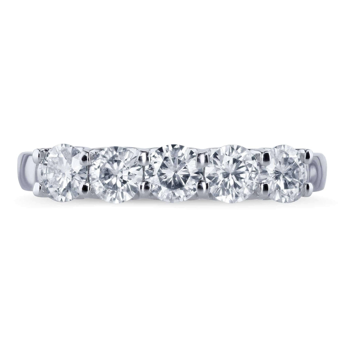 14K Yellow Gold Moissanite Bridal Wedding Band I92726