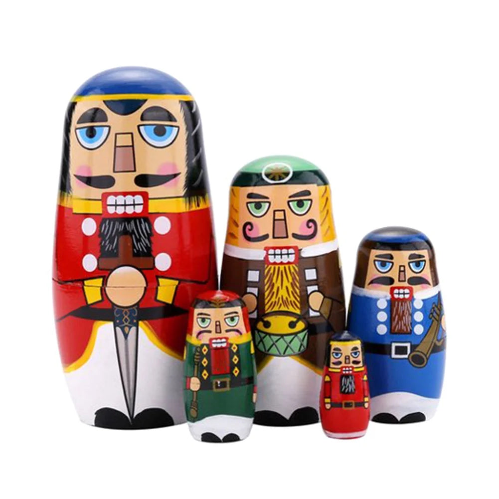 Nutcracker Nesting Dolls Set D225530