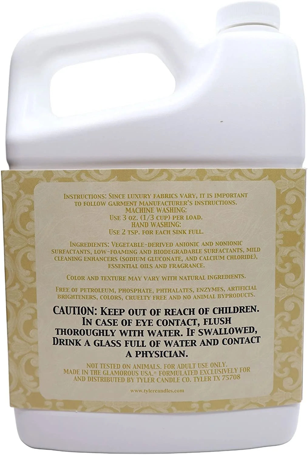 Fine Laundry Liquid Detergent - 1 Container, 1.89L (64oz) I19478