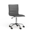 Grey Chrome Office Chair H709172