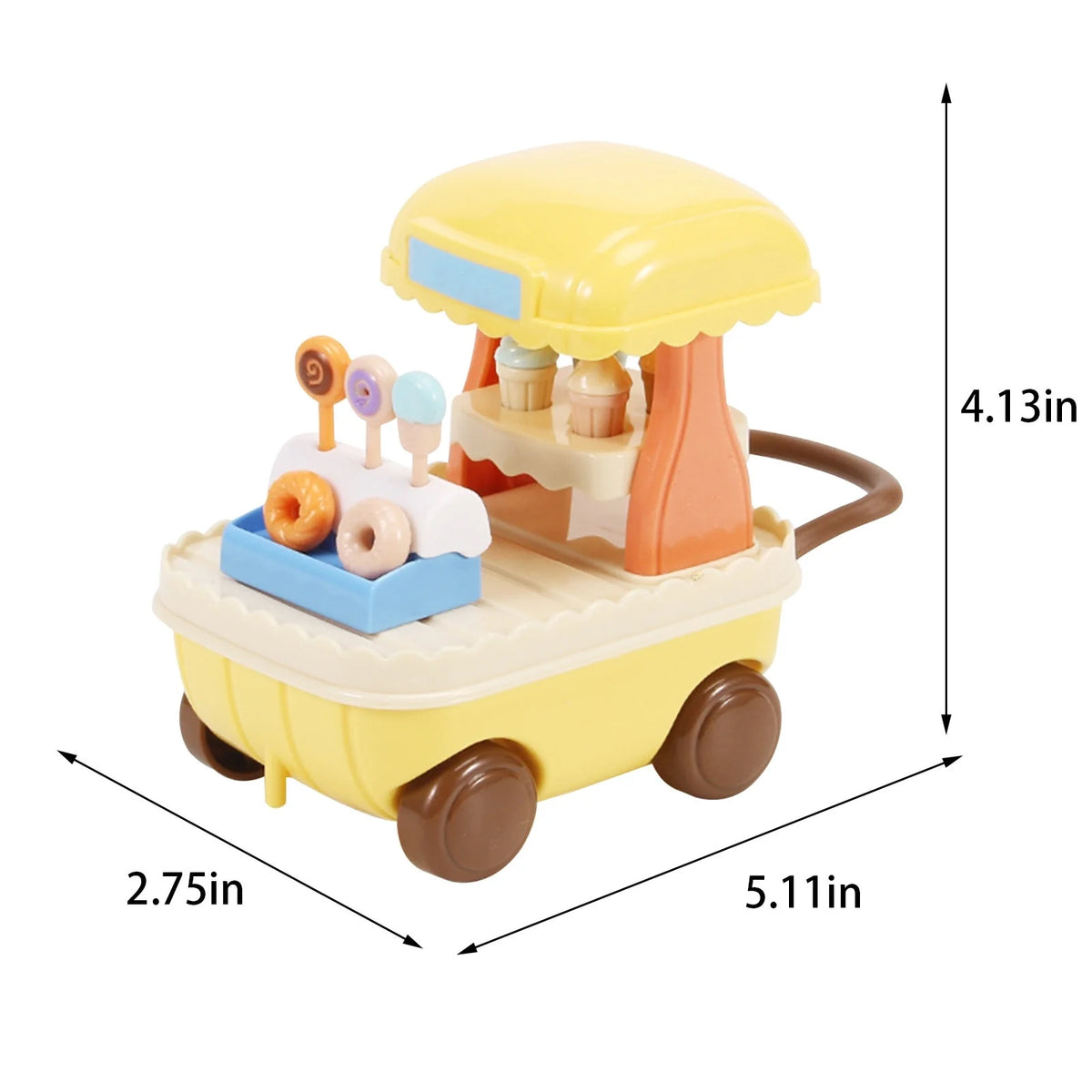 Miniature Refrigerator Dollhouse Furniture Play Set Q469068