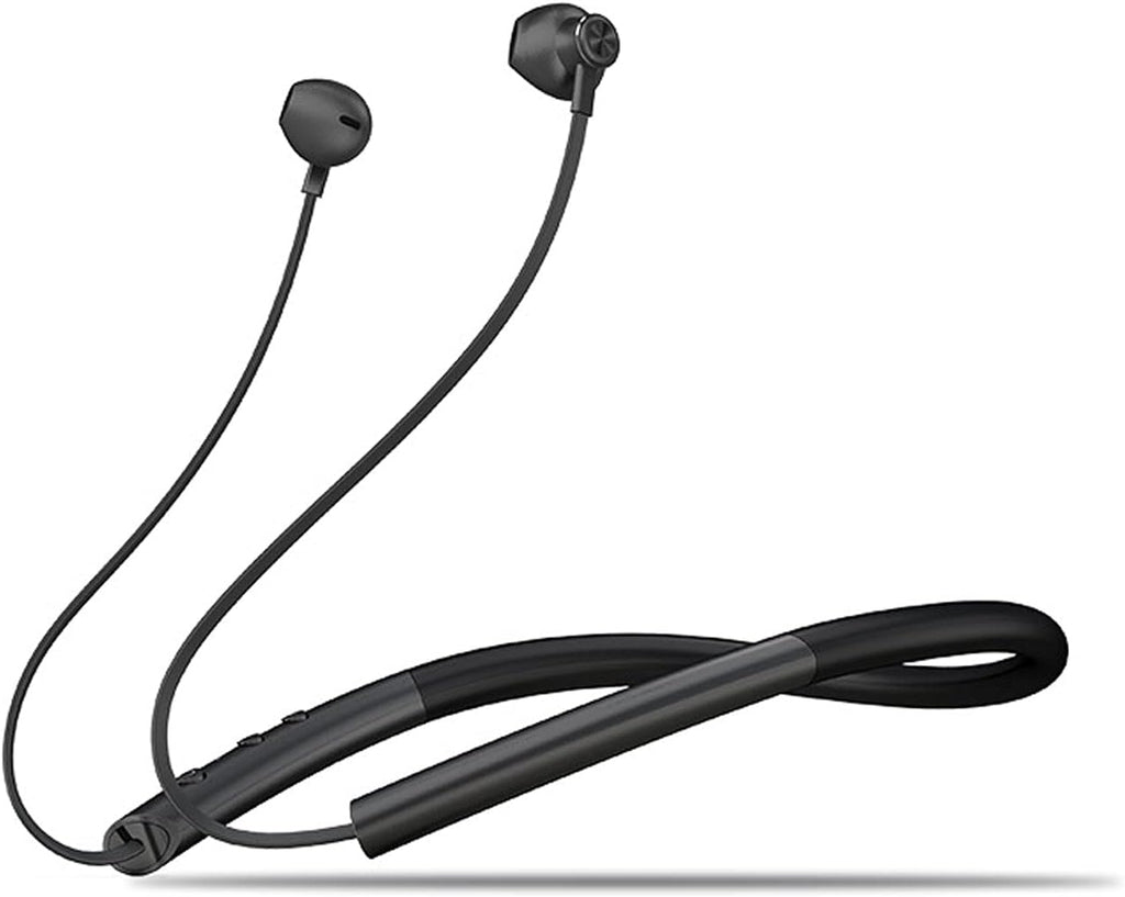 Wireless Earbuds Neckband with Mic Noise Cancelling Headset 400 Hours Standby C435934