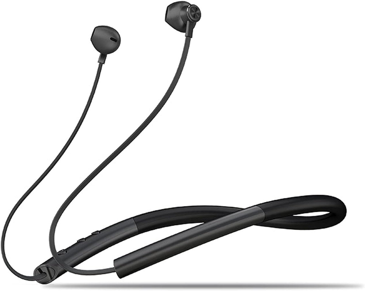 Wireless Earbuds Neckband with Mic Noise Cancelling Headset 400 Hours Standby C435934
