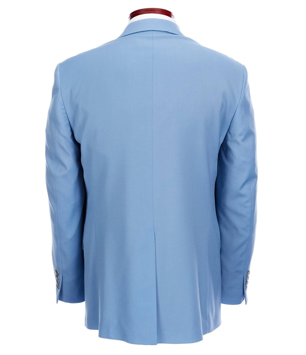 Classic Fit Solid Wool Blend Sportcoat - 50 Long L84638