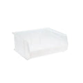 Clear-View Plastic Storage Bin, 14-3/4 x 16-1/2 x 7 inch, Pack of 6 M288538