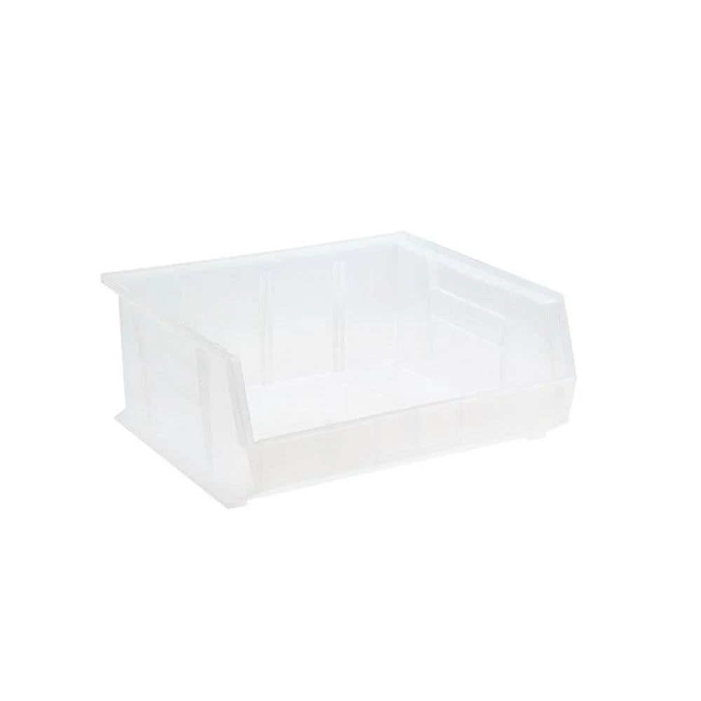 Clear-View Plastic Storage Bin, 14-3/4 x 16-1/2 x 7 inch, Pack of 6 M288538