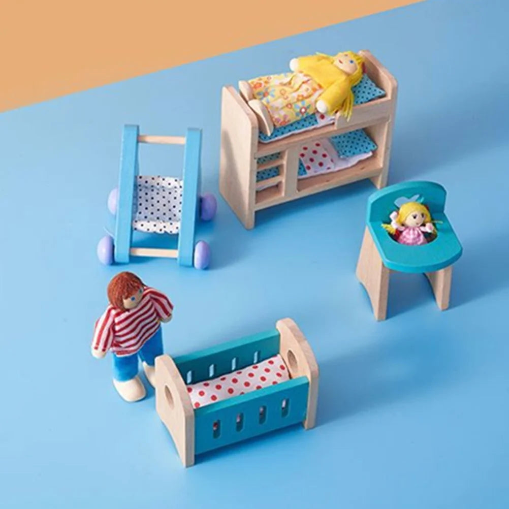 Wooden Mini Furniture Educational Toys O46652