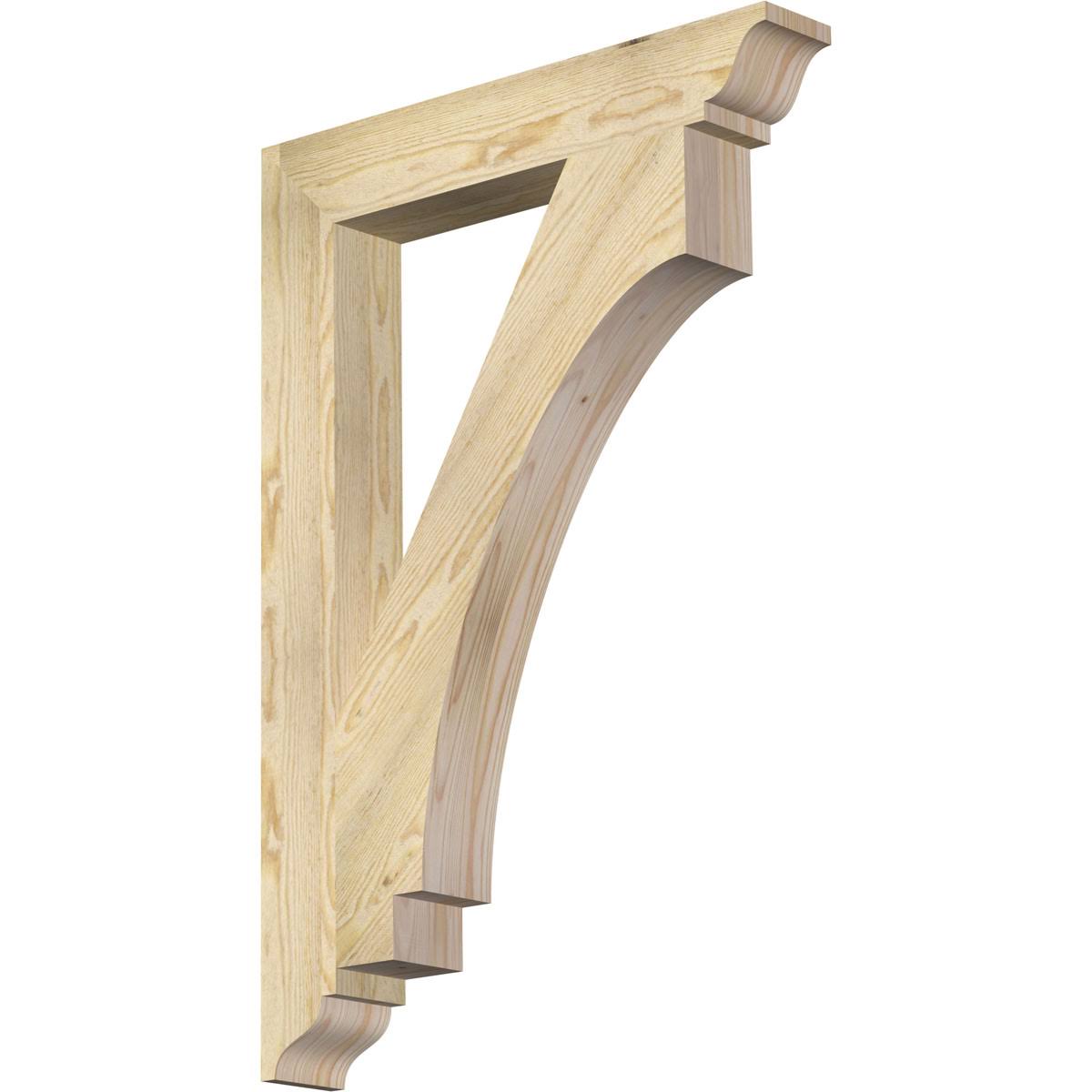 Rough Sawn Douglas Fir Bracket E5647