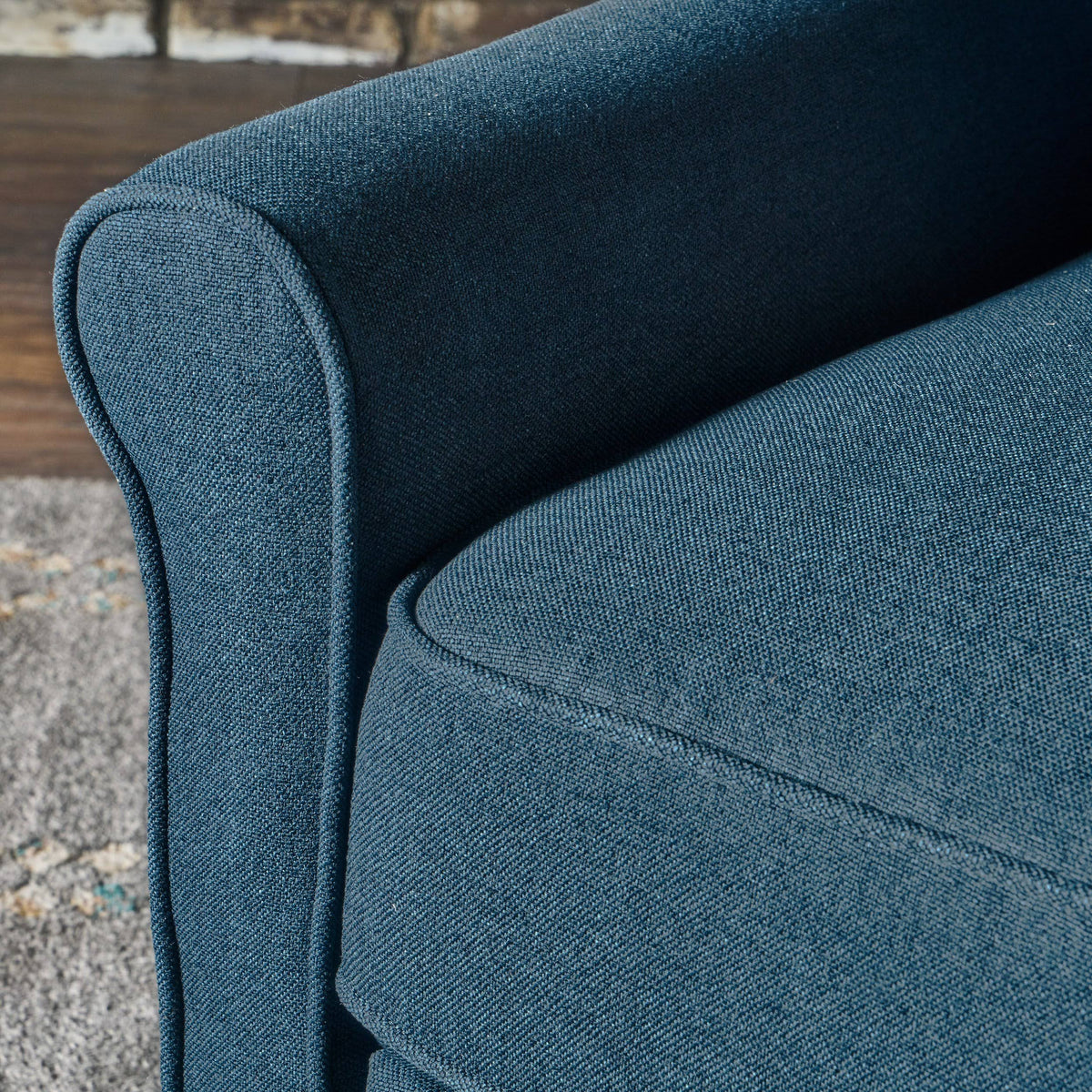 Charcoal Fabric Recliner Chair Q29038