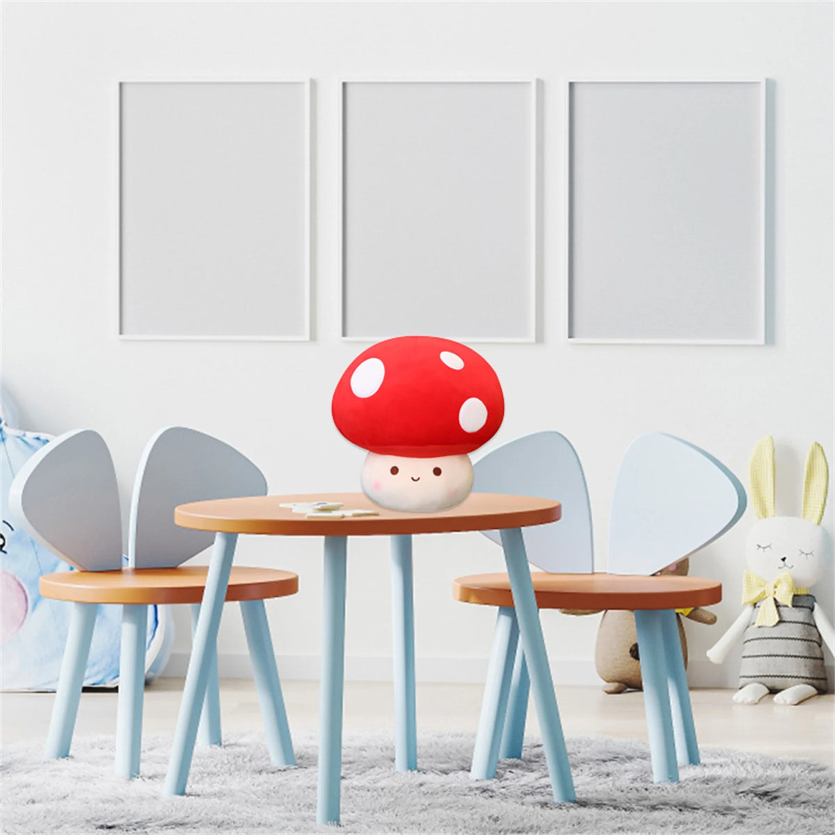 Mushroom Shaped Plush Toy Stuffed Doll H129239