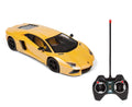Yellow 1:14 Electric Remote Control Car H9729