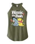 Juniors High Neck Tank Top O72756