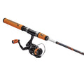 Orange 5ft Fiberglass Spinning Combo P1178