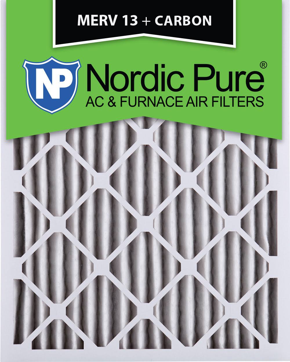 18x20x2 MERV 13 Carbon AC Furnace Air Filters Qty 12 C901429