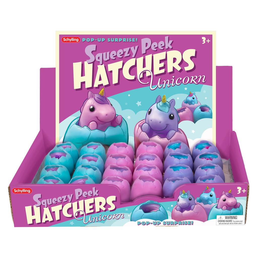 Unicorn Squeezy Peek Hatchers N513