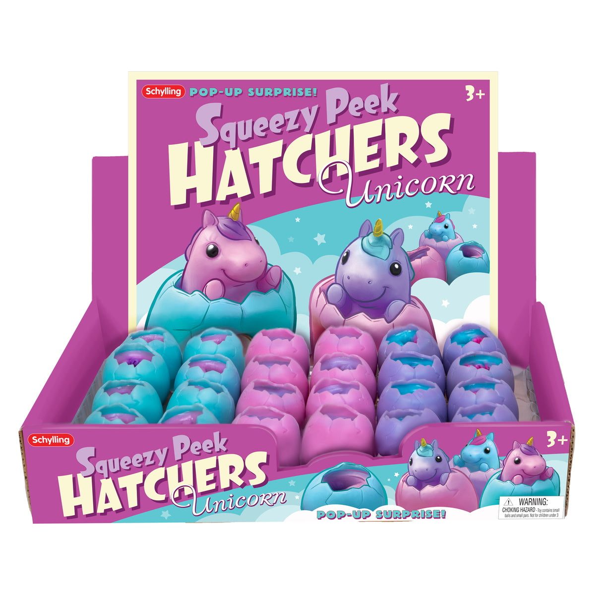Unicorn Squeezy Peek Hatchers N513