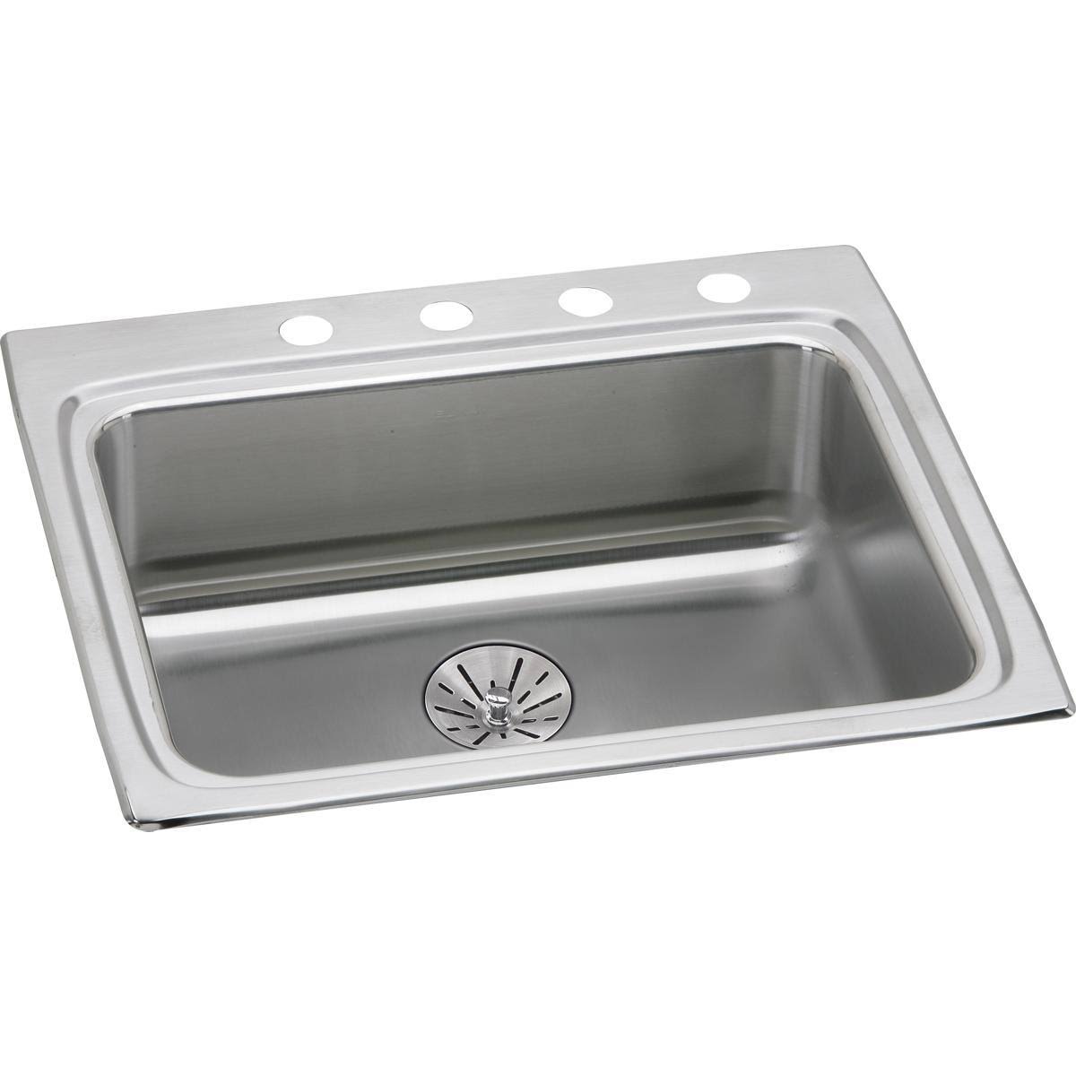 25x22 x 22x22 Drop-In Kitchen Sink with Drain Assembly M1147