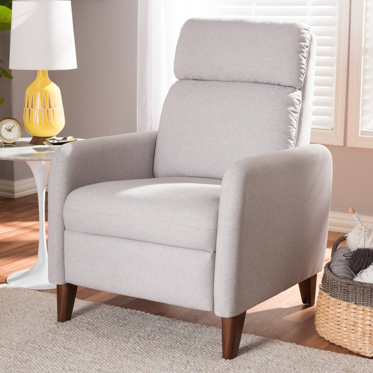Light Gray Recliner C915117