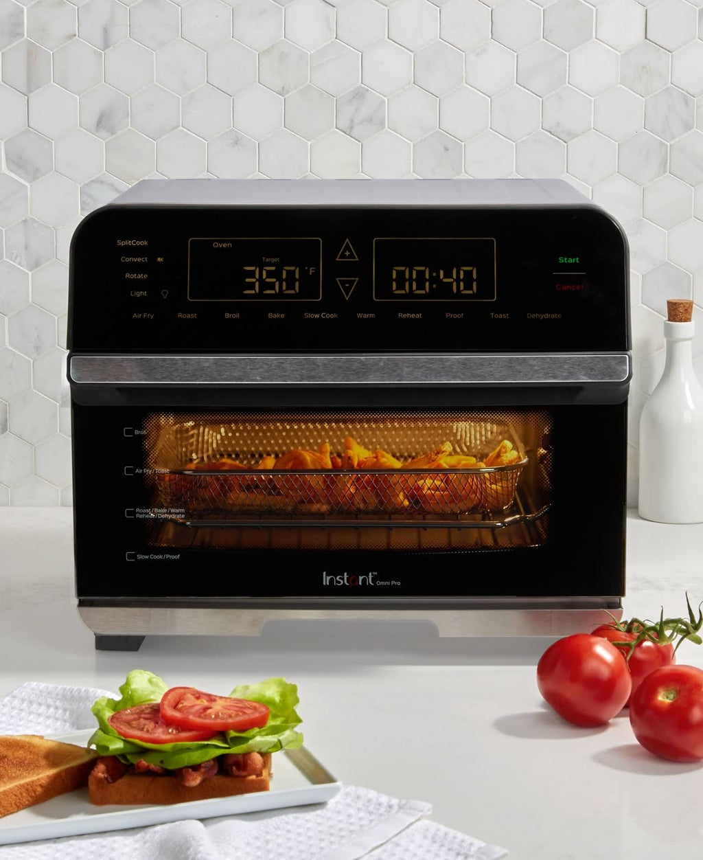 14-in-1 Air Fryer Toaster Oven Combo 18L Black Z3133