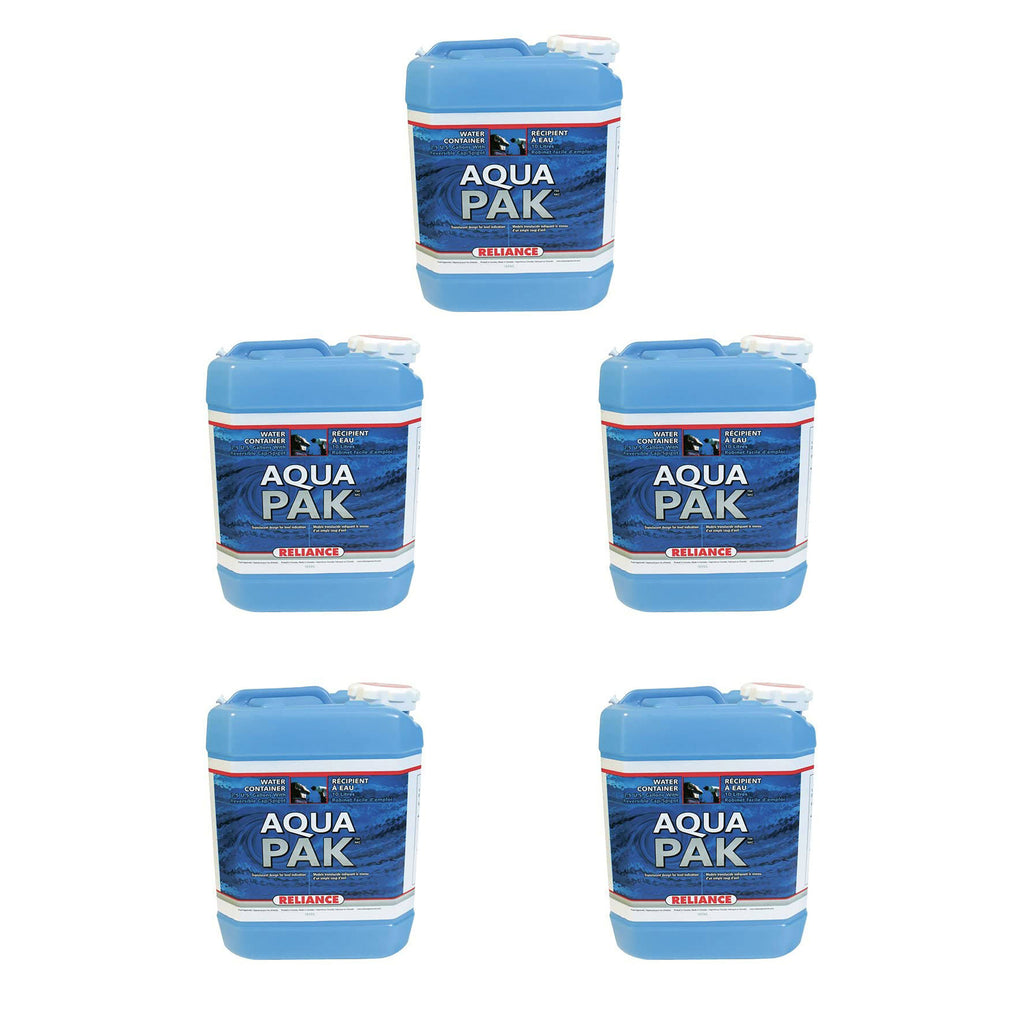 2.5 gal Plastic Water Container Jug (5 Pack) T2516