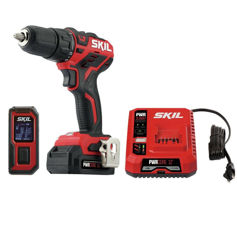 12V Cordless Drill Driver Kit (2 Ah) J7201