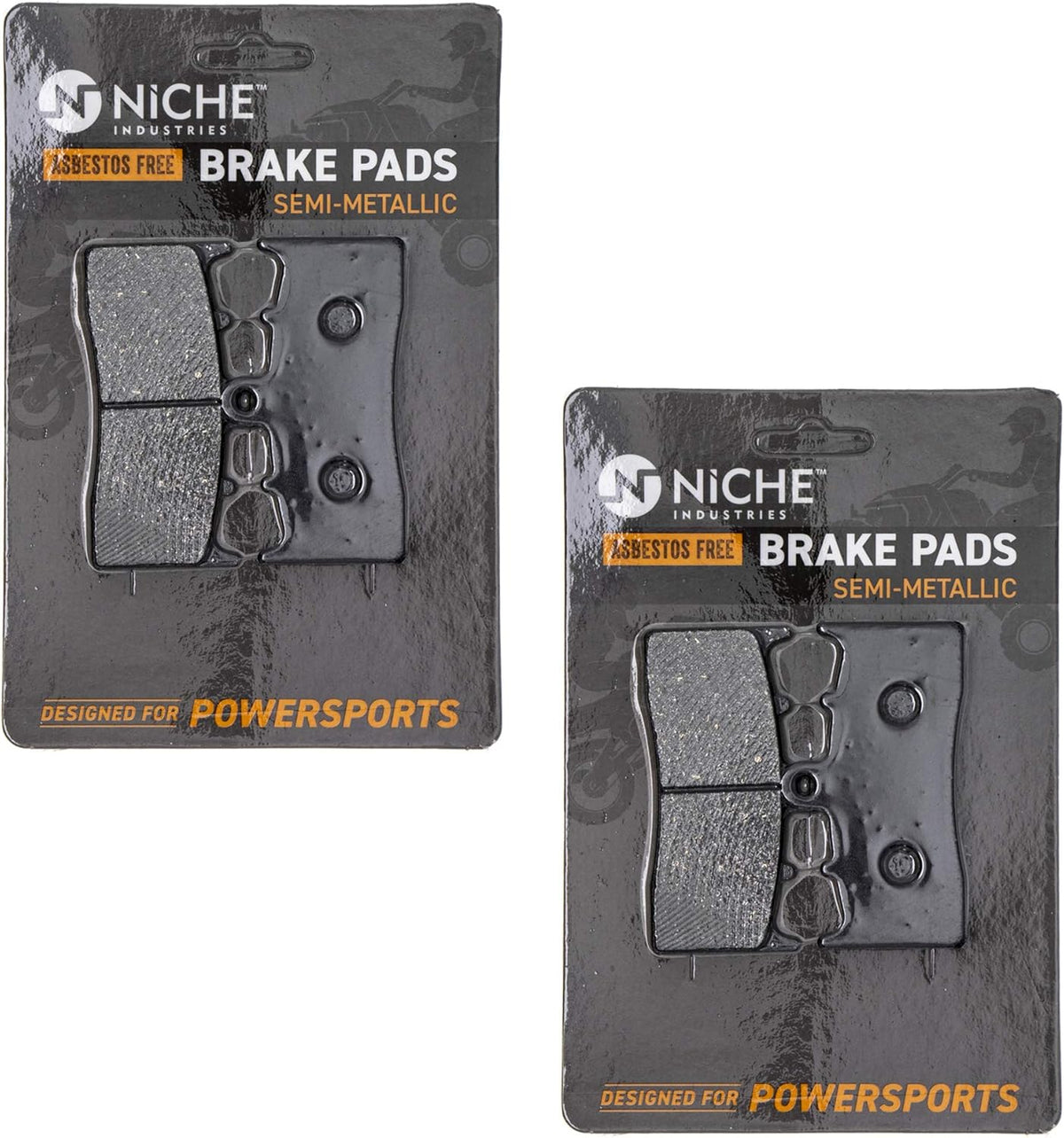 Brake Pad Set Semi-Metallic Pack of 2 R6709