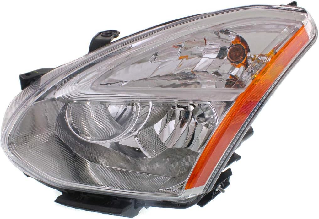 Headlight Assembly for 2011 2012 Nissan Rogue Passenger Side Halogen B338901